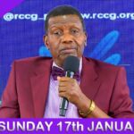 Pastor Adeboye Sermons – PASTOR E.A ADEBOYE SERMON – RCCG JANUARY 2021 HOLY COMMUNION